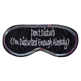 Don't Disturb Funny Sleep Mask - Hysterical Sleeping Eye Blindfold Soft EyeMask