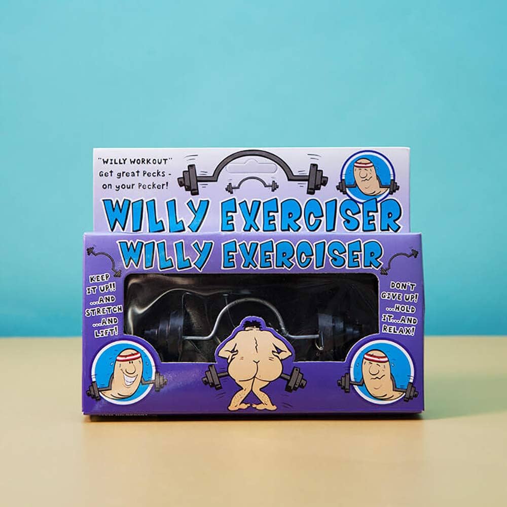 WILLY PECKER EXERCISER Mancuerna - Over Hill Broma mordaza para adultos Regalo novedoso