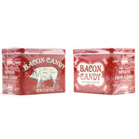 Bacon Flavored Candy - Cool Retro Tin Gift Box - Archie McPhee