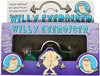 WILLY PECKER EXERCISER Dumbbell - Over Hill Adult Gag Joke Novelty Gift