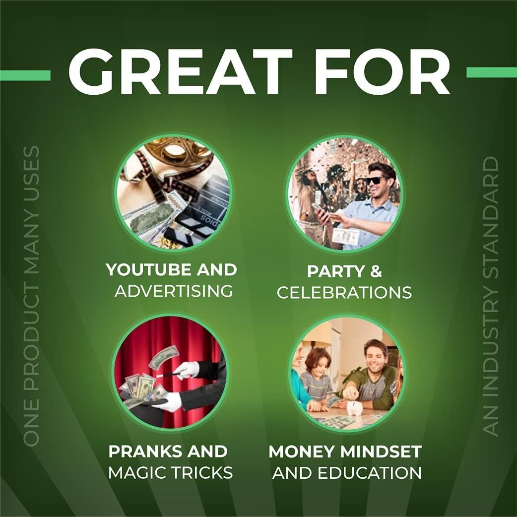 1000 TOTAL  John F. Kennedy Million Dollar Money Novelty Party Play Bills JFK