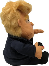 Pull My Finger 💨 Farting Donald Trump Plush Figure Doll 😂 With Animated Hair💨