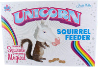 Squirrel Feeder Unicorn Head - Magical Wildlife Garden Home Gift ~ Archie McPhee