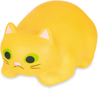 Introducing the delightful Purrrly Kitty Cat in a Box by Archie McPhee, a charming stress squeeze figure available in various colors. This kitty features mesmerizing green eyes and a plump, comforting body perfect for relieving stress.