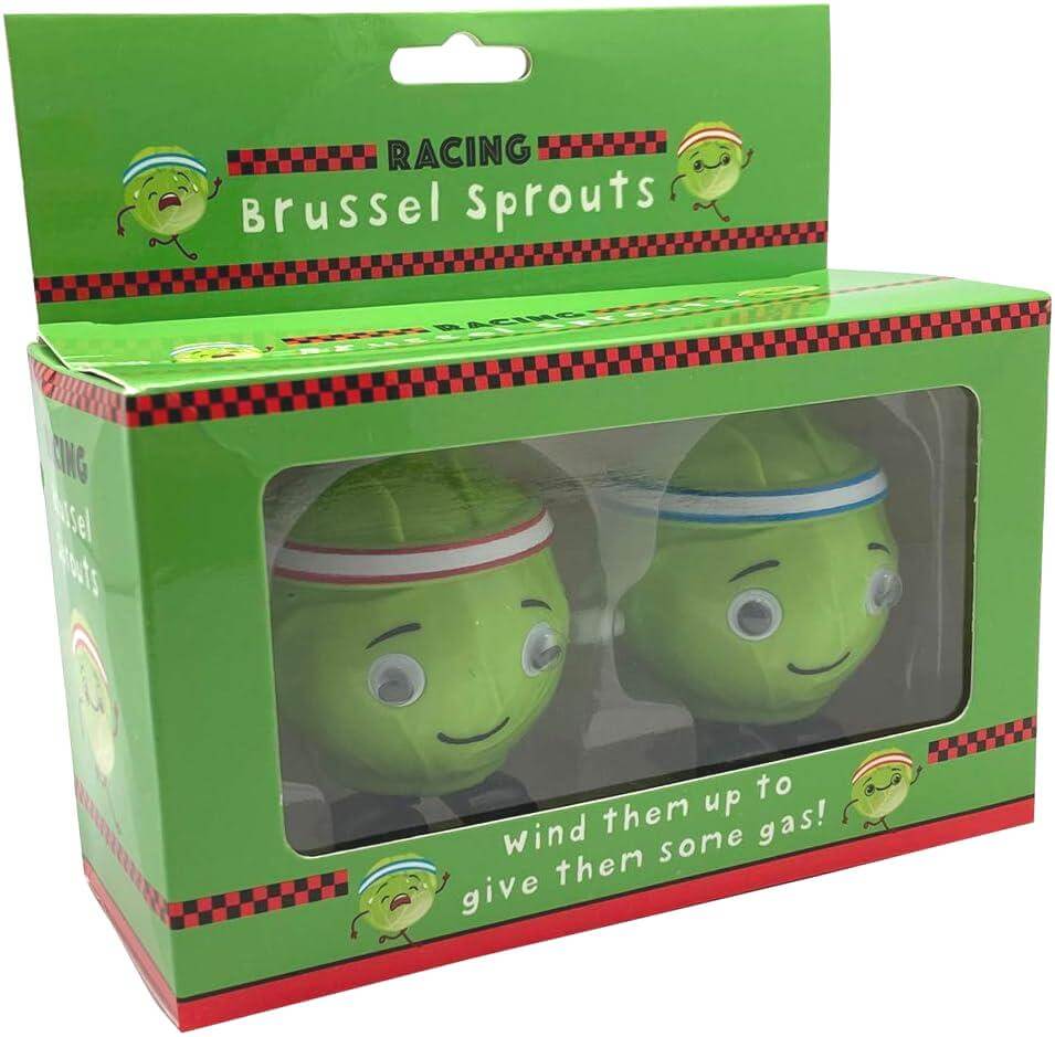 2pk Racing Brussel Sprouts - What more can I say?  Hilarious Wind Up Racing Toys