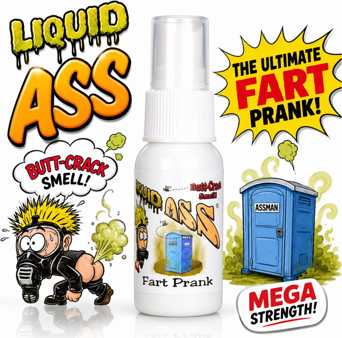 LIQUID ASS Stink Fart Spray Mister Bottle - Prank Gag Joke 🚨
