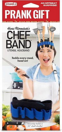 "Chef Band" Hilarious Prank Kitchen Gift - Funny Comedy Wearable Headband