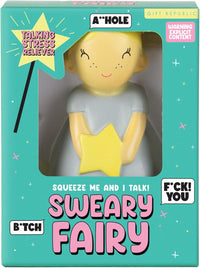 Sweary Fairy – Funny Cursing Stress Toy for Adults | Profanity Sound Gag Gift😇