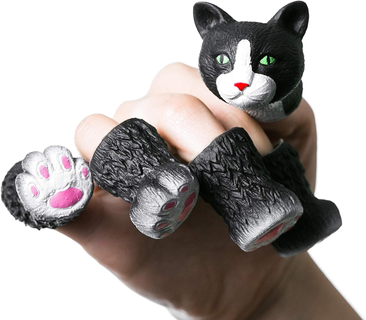 HANDICAT - Cat Finger Tiny Hands Puppet Funny Toy - Archie McPhee