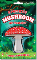 Arommatic Mushroom Car Air Freshener - (Sandlewood Scent) - Archie McPhee