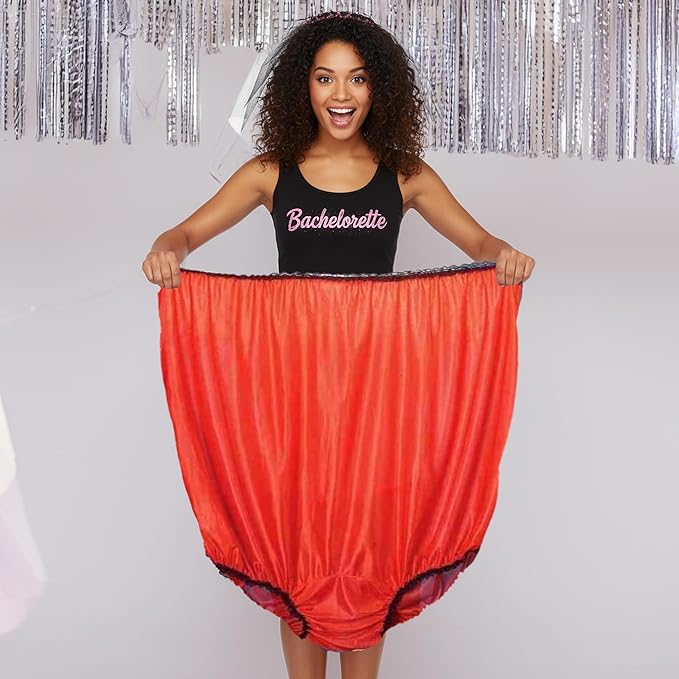 Big Momma Undies – Hilariously Oversized Red Bloomers! Granny Underwear 🩲 😂