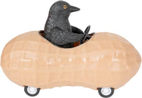 Crow in a Peanut - Cute Pullback Racing Car Child Toy - Archie McPhee