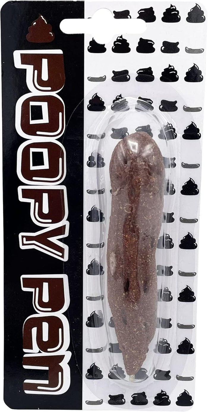 THE POOPY PEN - Real Gross Looking Poop Turd - Funny Gag Joke Gift