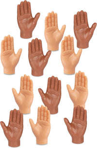 Itty Bitty Hands (Bag of 12) - Tiny Figurines Craft Art Toys - Archie McPhee