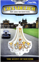 Chandelier 3D Air Freshener - Make your Car Classy & Less Stinky - Archie McPhee