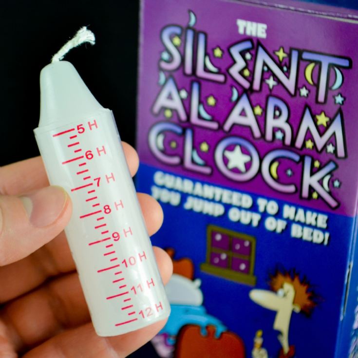 Silent Alarm Clock - Candle Up Your Ass Crack!  Funny Gag Joke Party Gift