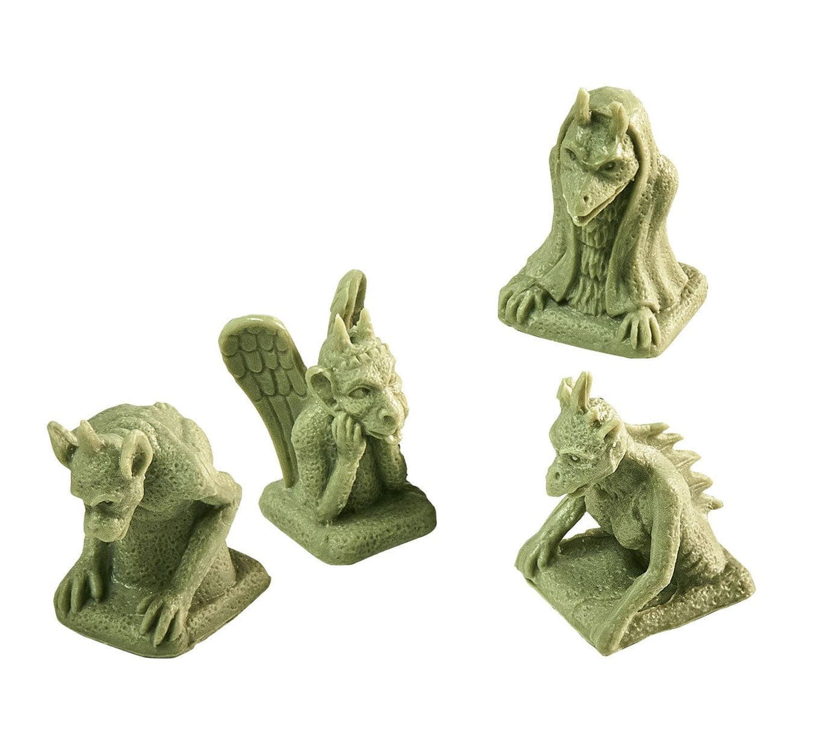 Itty Bitty Gargoyles - (box of 4) Miniature Decoration Figurines - Archie McPhee