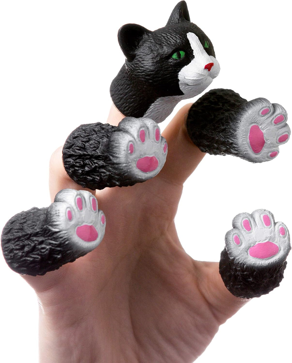 HANDICAT - Cat Finger Tiny Hands Puppet Funny Toy - Archie McPhee