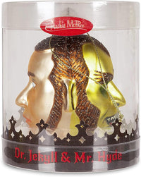 Dr. Jekyll & Mr. Hyde Ornament - Holiday Hand-Blown Glass Decor ® Archie McPhee