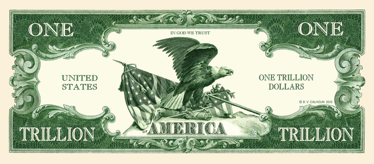 These high-quality novelty money bills feature a fictional one trillion dollar note adorned with the Statue of Liberty, intricate designs, and the words "United States" and "One Trillion Dollars." They are perfect for enthusiasts of unique, imaginative currency.