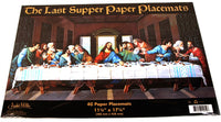 Set of 40 Paper Placemats - THE LAST SUPPER - Funny Jesus GaG - Archie McPhee