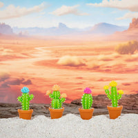 Itty Bitty Cactus (Bag of 8) - Tiny Figurines Arts & Crafts - Archie McPhee