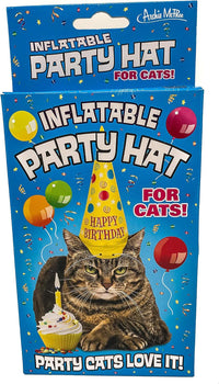 Birthday Inflatable Cat / Dog Party Costume Hat - SO FUNNY! ~  Archie McPhee