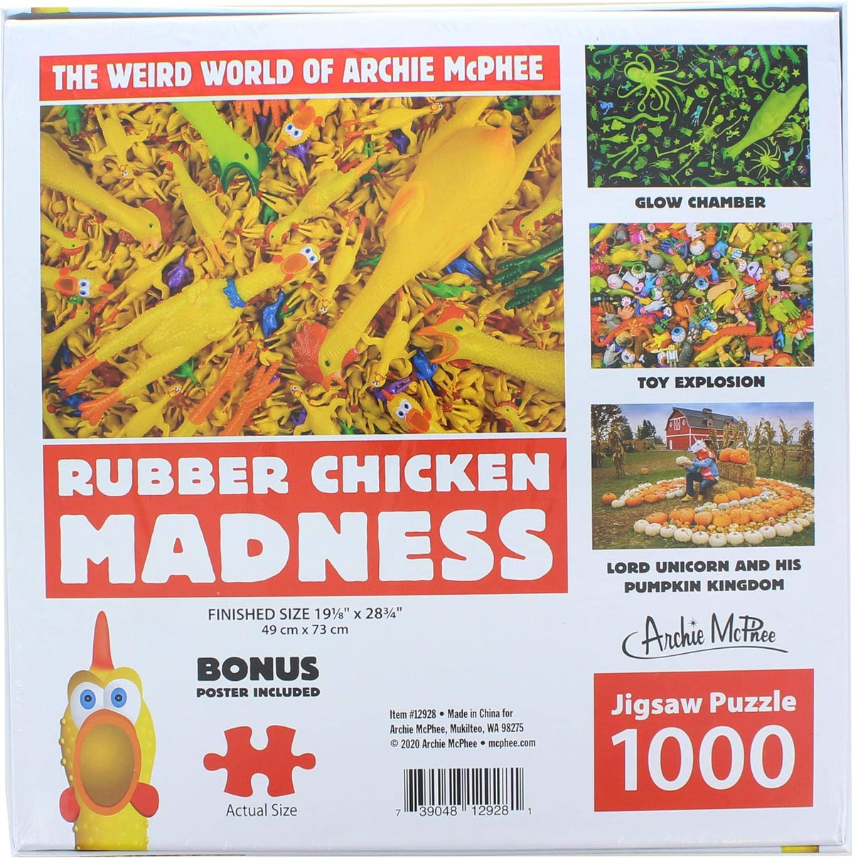 Rubber Chicken Madness Puzzle ~ Weird World of Archie McPhee