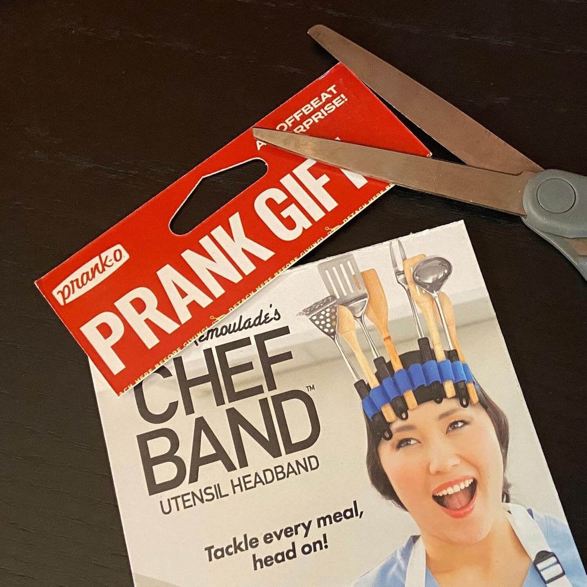 "Chef Band" Hilarious Prank Kitchen Gift - Funny Comedy Wearable Headband