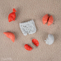 Itty Bitty Body Parts (Bag of 14)  Tiny Figurines Craft Art Toys - Archie McPhee