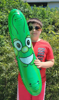 GIANT Inflatable Pickle Head - Beach Pool Float Noodle Gag Prank Joke Party Fun