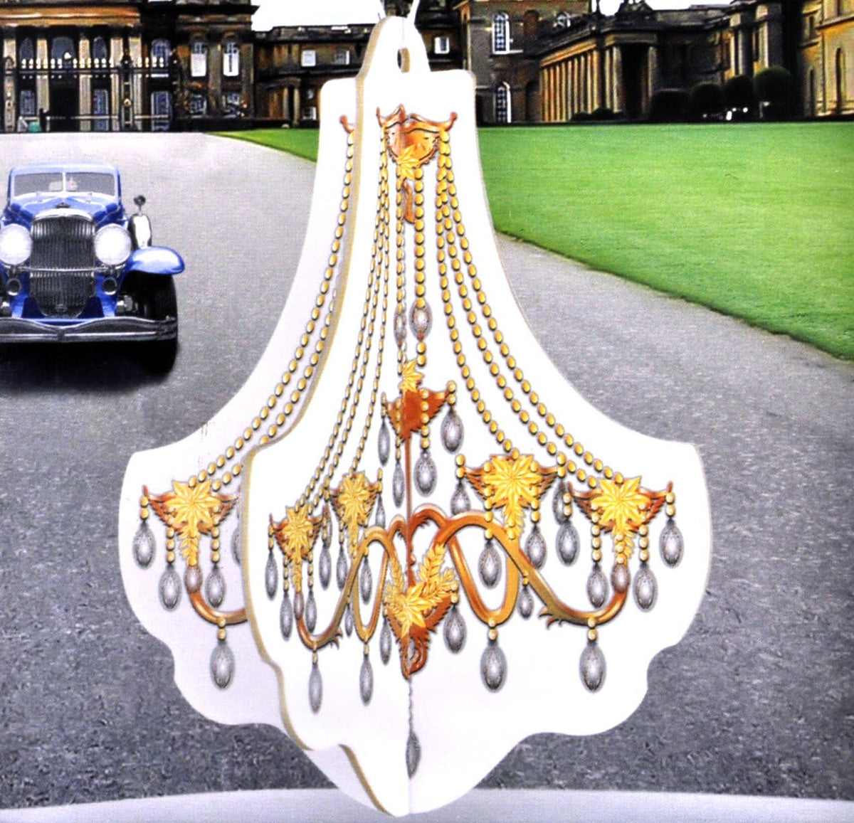 Chandelier 3D Air Freshener - Make your Car Classy & Less Stinky - Archie McPhee