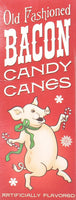 Bacon Flavored Candy Canes - Festive Holiday Fun Gag Gift - Archie McPhee