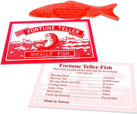 12 Fortune Telling Fish - Miracle Teller Palm Reading - gag party toy gifts