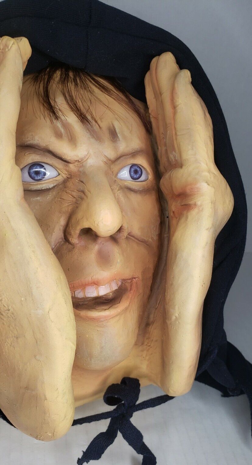 The ORIGINAL Scary Peeper - True-to-Life Realistic Window Mask Prop - Prank Gag