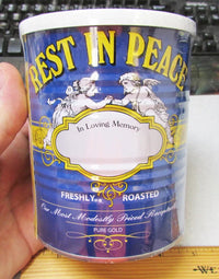 MODEST PET URN - Rest in Peace Funeral Service in a Can! -  Archie McPhee