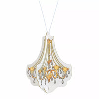 Chandelier 3D Air Freshener - Make your Car Classy & Less Stinky - Archie McPhee