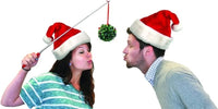 FAR REACHING MISTLETOE - Wand Extends 22 Inches!  Christmas Holiday Selfie Prop