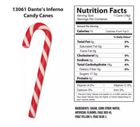 Dante's Inferno Spicy Hot Candy Canes Christmas Holiday Fun Gag - Archie McPhee