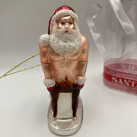 Santaur Ornament - Santa Claus Horse Christmas Hand-Blown Glass ® Archie McPhee