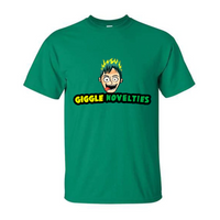 Giggle Novelties Ultra Cotton Unisex T-Shirt (Green)