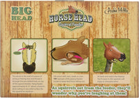 Horse Head Squirrel Feeder - Wildlife Garden Outdoor Home Gift ~ Archie McPhee