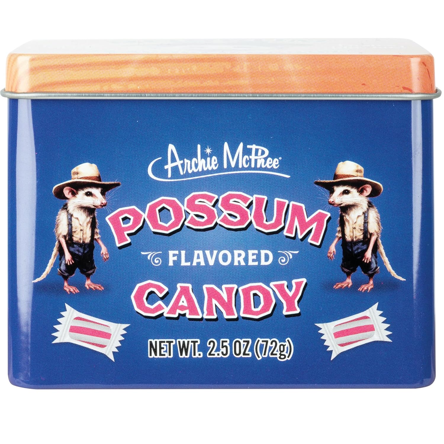 POSSUM Flavored Candy - Gross! Cool Retro Tin Gift Box – Giggle