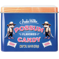 POSSUM Flavored Candy - Gross! Funny! Cool Retro Tin Gift Box - Archie McPhee