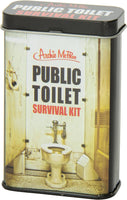 Public Toilet Potty Survival Kit - Funny Bathroom Gag in a Tin - Archie McPhee