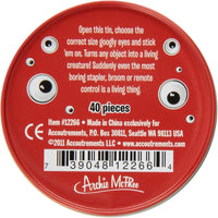 Emergency Googly Eyes - Craft Decoration Stick on Party Tin Set - Archie McPhee