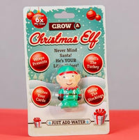 Grow A Christmas Elf Toy - Just Add Water 600% Larger! Children Stocking Stuffer