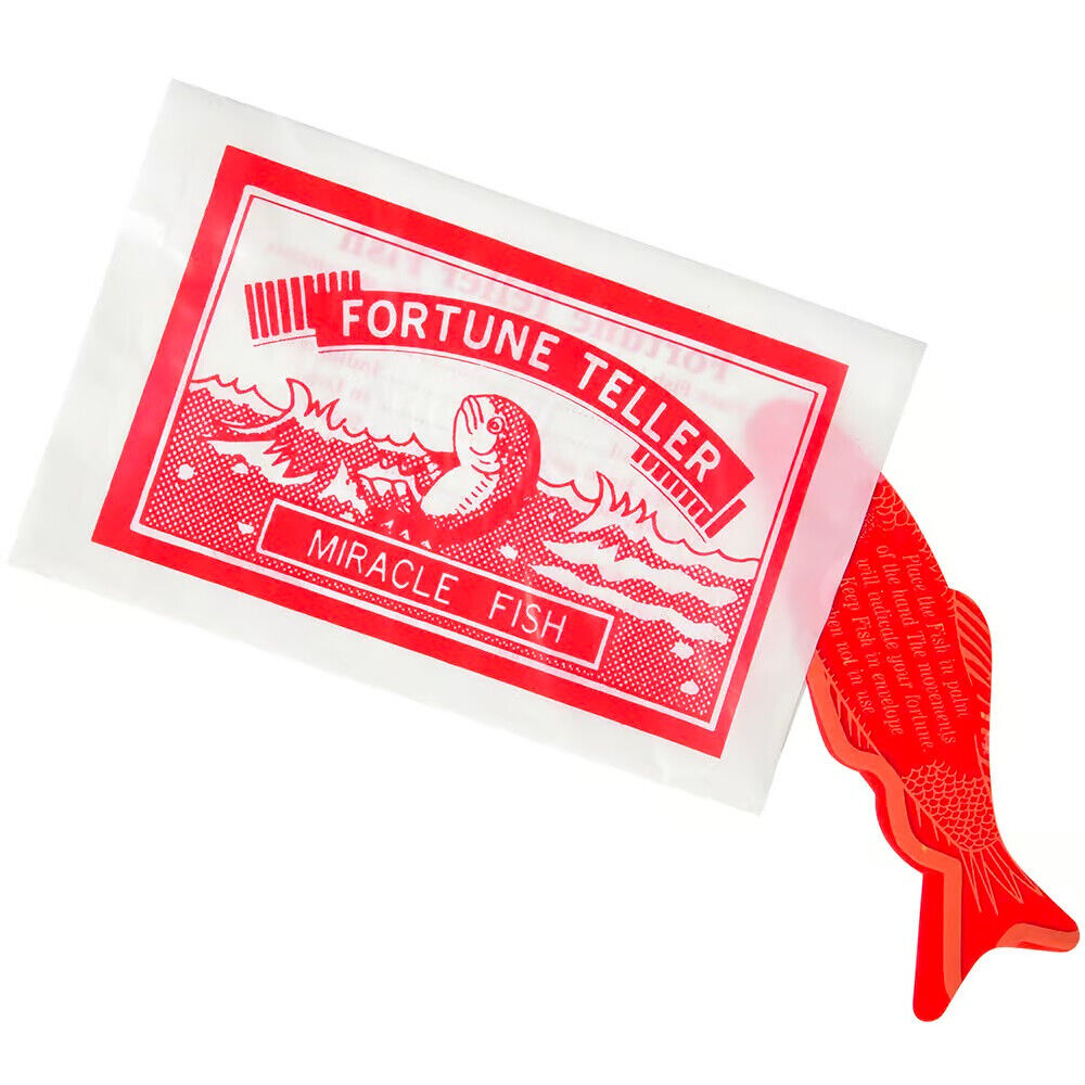 1440 Fortune Teller Fish Novelty Magic Miracle Telling Hand Play Party Child Toy