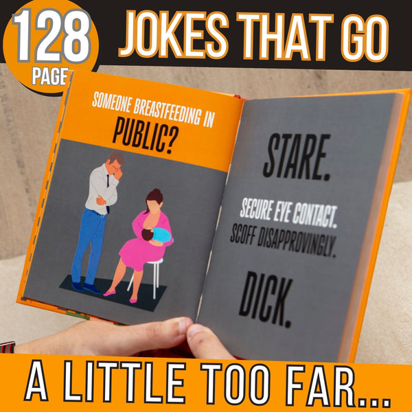 How to Be a Bigger DICK Than You Already Are - Funny Hardcover Gag Gift Men 😈😂