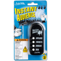 INSTANT AUDIENCE - Pocket Comedy Sound Machine Noise Maker Toy - Archie McPhee